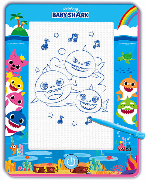 Baby shark & cocomelon magnetic drawing tablet
