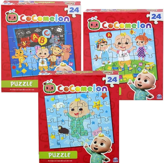 Cocomelon puzzle 24 pieces (3 styles)