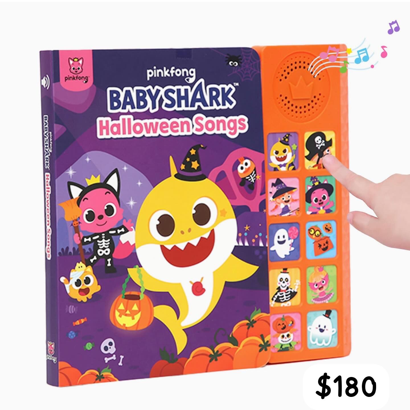 Babyshark Halloween Sound Books