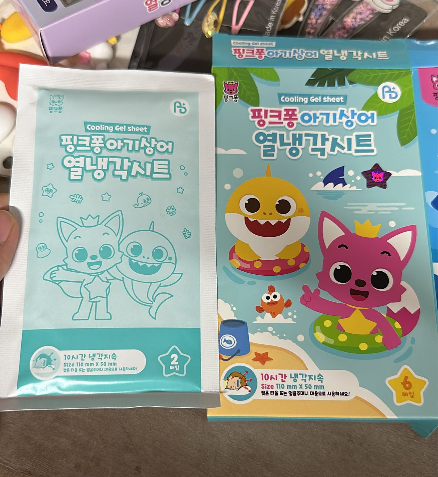 Baby Shark公仔退熱貼,