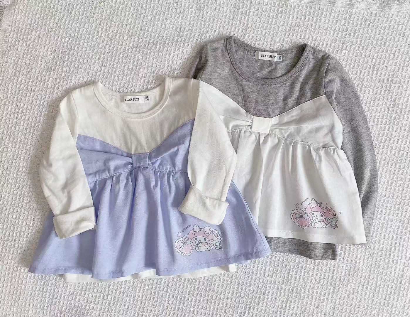 ‼ ️Hong Kong spot‼ ️ melody autumn top and skirt pure cotton