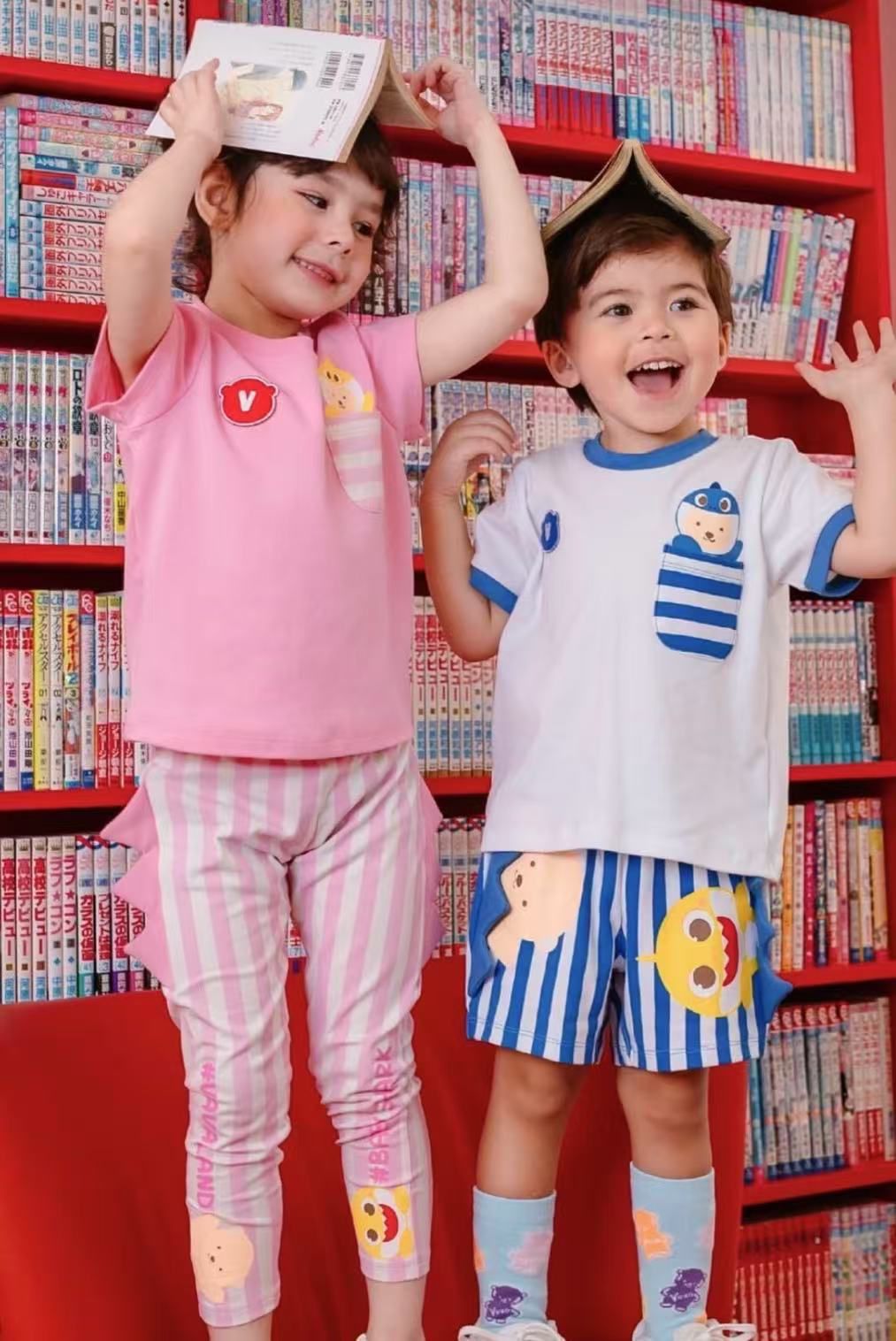 Baby Shark Thai Style🔥Brother and Sister Shark Series