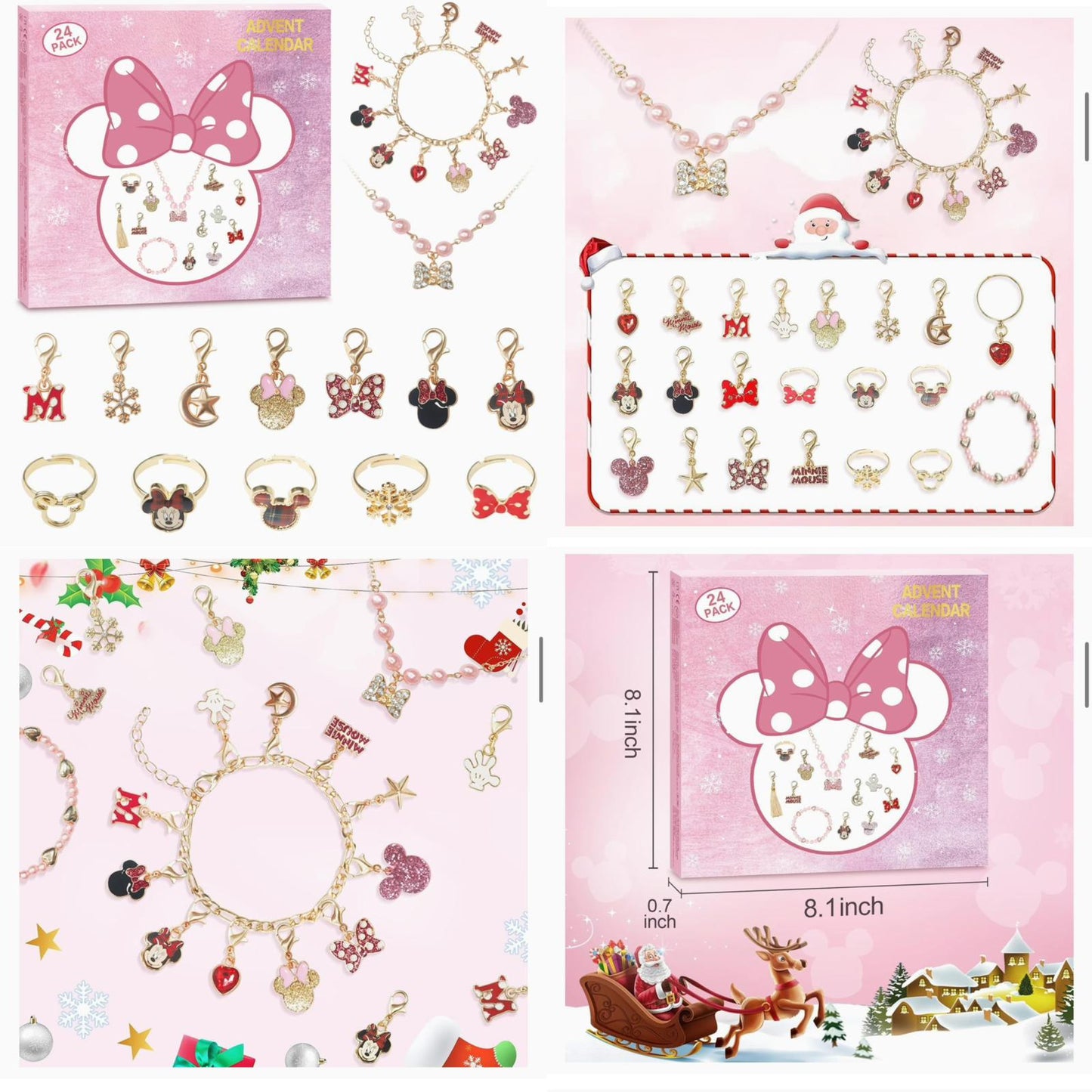 Else, Minnie Ornament Christmas Advent Calendar