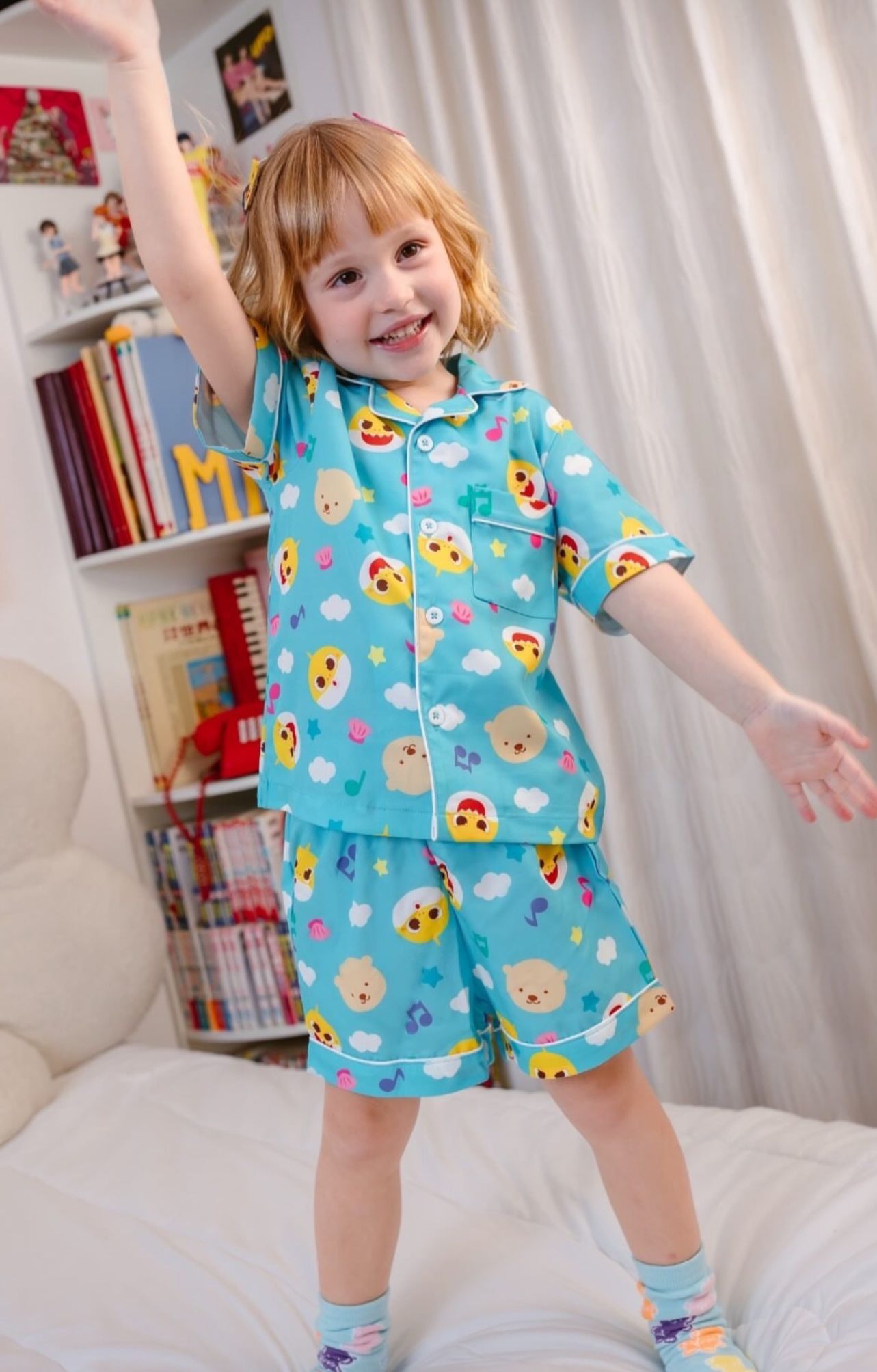 Baby Shark 家居服涼感超舒服夏款