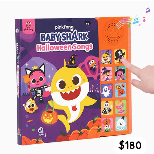 Babyshark Halloween發聲圖書