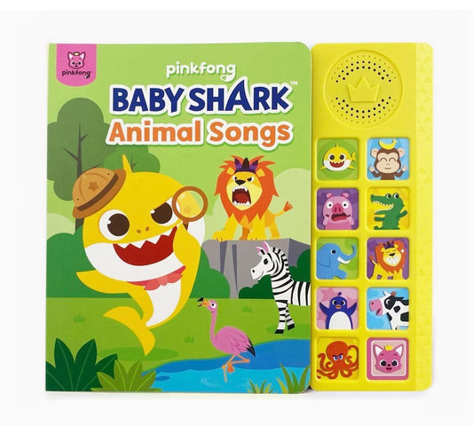 Baby Shark x Pinkfong 動物發聲圖書