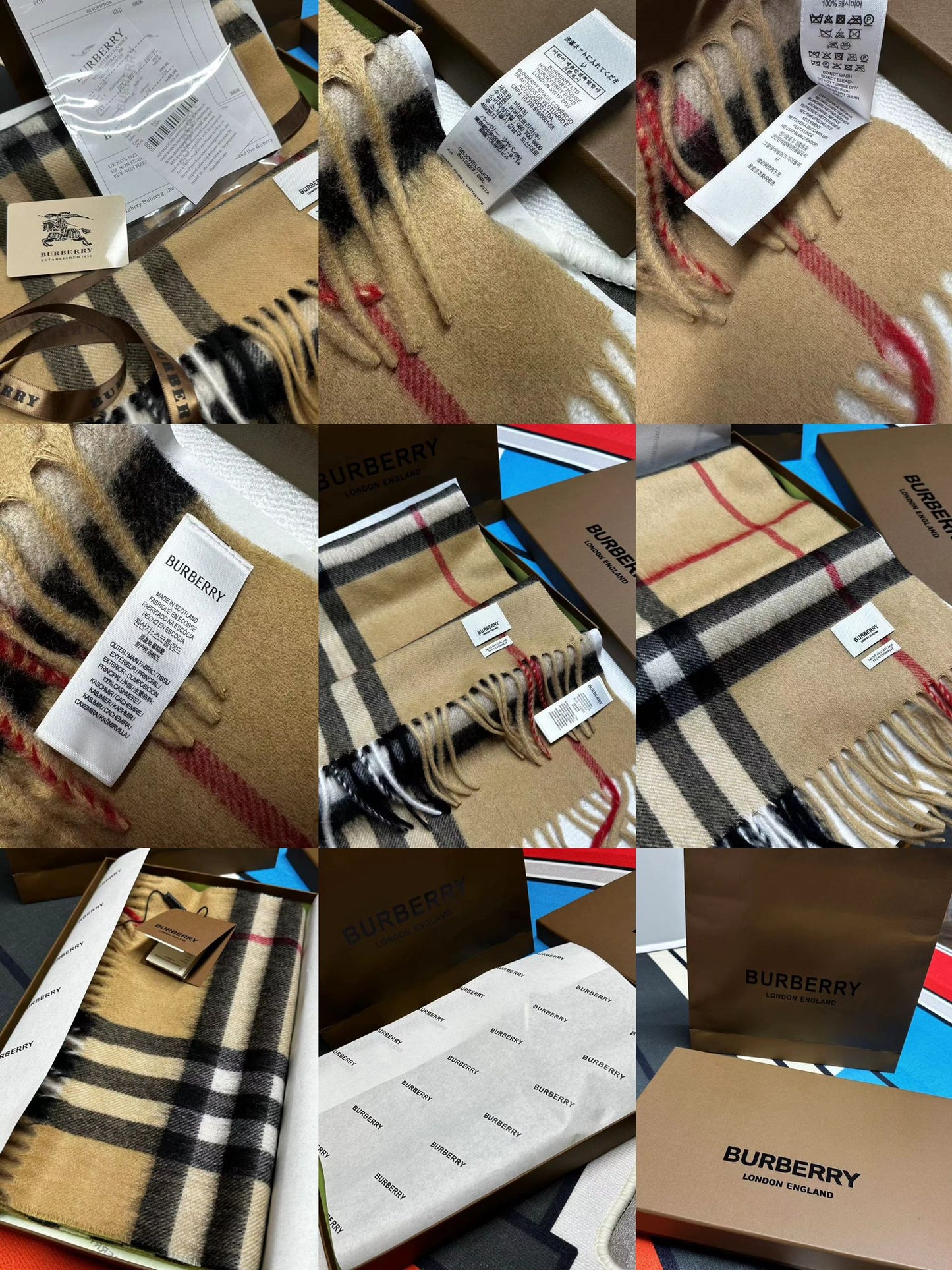 ‼️廠現貨‼️ Burberry 頸巾