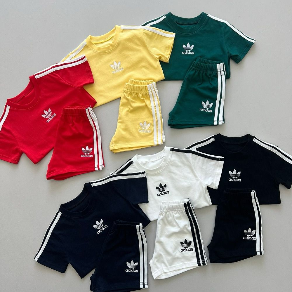 AD classic three-stripe high-end summer set