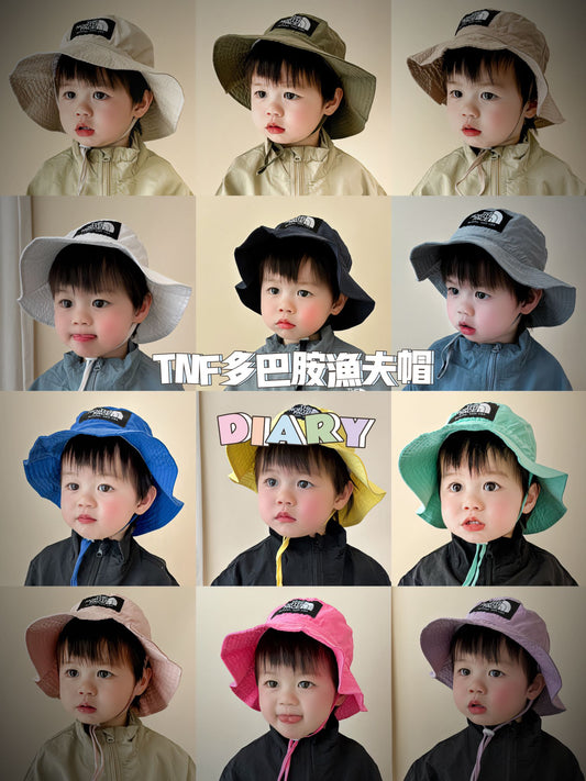 TNF Spring and Summer Parent-Child Bucket Hat