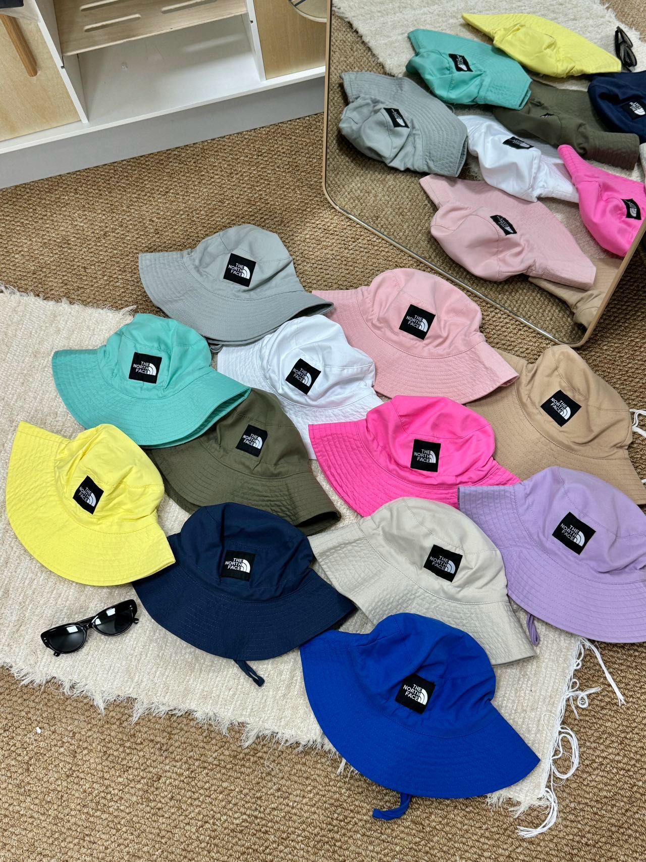 TNF Spring and Summer Parent-Child Bucket Hat