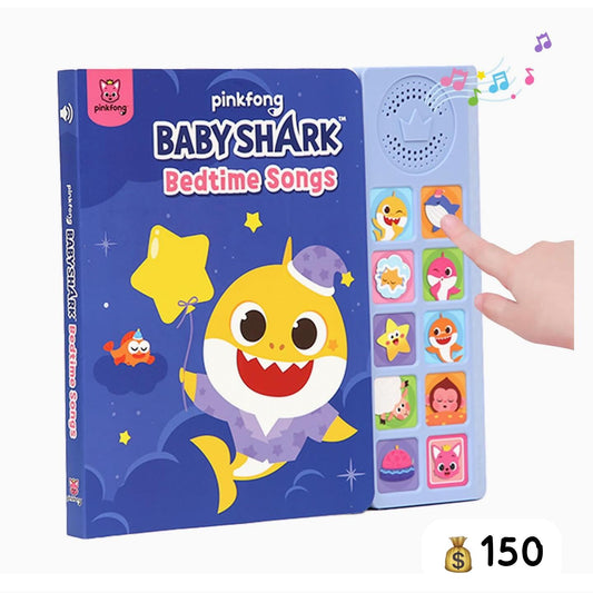 Babyshark x Pinkfong Bedtime Songs 發聲圖書